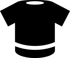 Black Shirt Silhouette Cutting Svg Files, Free Vectors File
